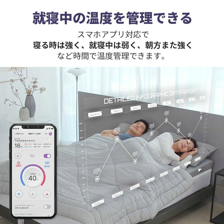 楽天市場】【全国送料無料】feelsleep 冷温水マット 温水マット 冷水