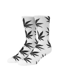 HUF SET PLANTLIFE SOCKS / HUF ハフ ソックス 靴下 HUF ハフ 靴下・レッグウェア 靴下 ブラック ホワイト[Rakuten Fashion]
