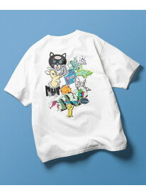 STICKER TEE / HUF ハフ Tシャツ HUF ハフ トップス カットソー・Tシャツ パープル ホワイト ブラック ブルー【送料無料】[Rakuten Fashion]