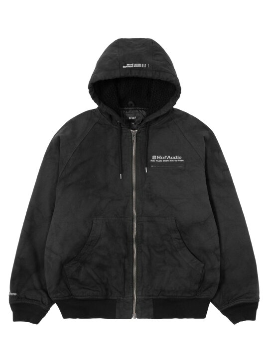 楽天市場】AUDIO HOODED JACKET / HUF ハフ ジャケット HUF ハフ 