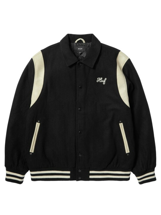 楽天市場】SONG VARSITY JACKET / HUF ハフ スタジャン HUF ハフ 
