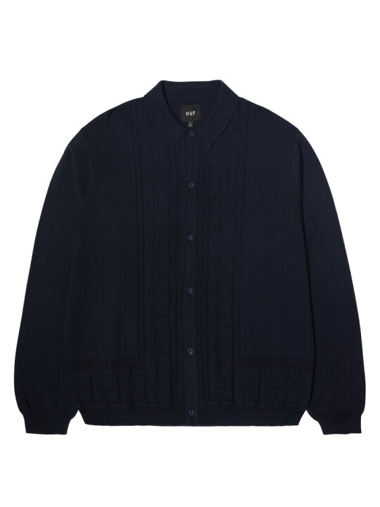 楽天市場】TOWNER LS KNIT TOP / HUF ハフ ニット HUF ハフ トップス 