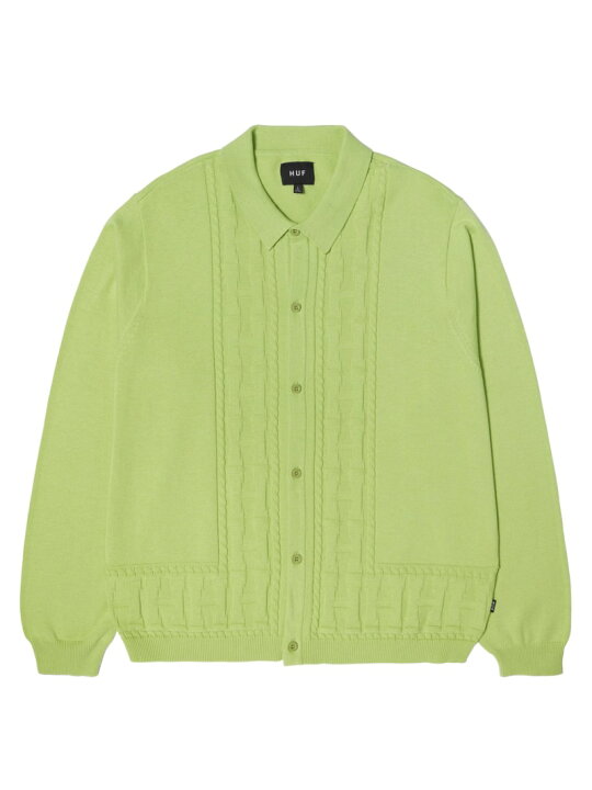 楽天市場】TOWNER LS KNIT TOP / HUF ハフ ニット HUF ハフ トップス 