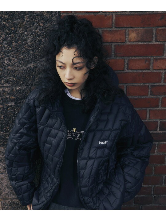 楽天市場】HUF X TAION CASCADE PACKABLE HOODED DOWN JACKET / HUF 