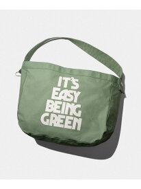 GREEN BUDDY NEWS PAPER BAG HUF ハフ バッグ ショルダーバッグ グリーン ホワイト【送料無料】[Rakuten Fashion]