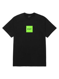 HUF SET BOX S/S TEE HUF ハフ Tシャツ HUF ハフ トップス カットソー・Tシャツ ブラック グリーン【送料無料】[Rakuten Fashion]