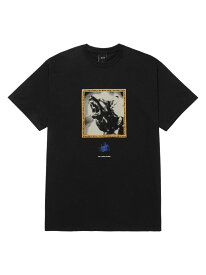 BEWARE S/S TEE HUF ハフ Tシャツ HUF ハフ トップス カットソー・Tシャツ ブラック ブラウン【送料無料】[Rakuten Fashion]