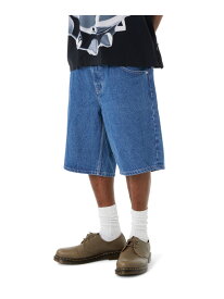 CROMER SHORT / HUF ハフ ショーツ ハーフパンツ デニム HUF ハフ パンツ ジーンズ・デニムパンツ ブルー ブラック【送料無料】[Rakuten Fashion]