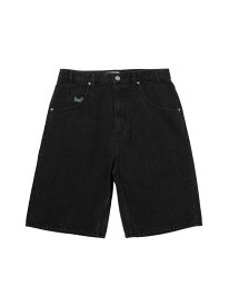CROMER SHORT / HUF ハフ ショーツ ハーフパンツ デニム HUF ハフ パンツ ジーンズ・デニムパンツ ブルー ブラック【送料無料】[Rakuten Fashion]