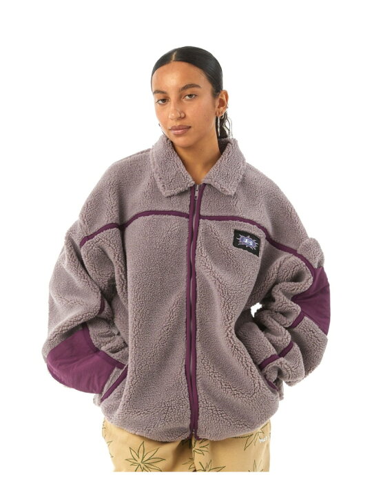 楽天市場】LIVINGSTON SHERPA JACKET HUF ハフ ジャケット・アウター 