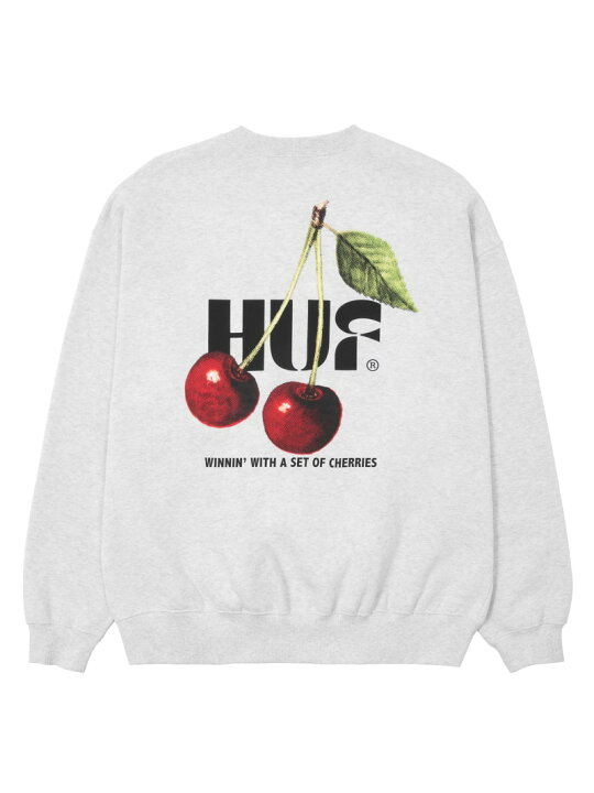 楽天市場】【オンラインストア限定】SET OF CHERRIES CREWNECK / HUF 