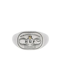 WORLDWIDE CLOTHIERS SIGNET RING / HUF リング 指輪 HUF ハフ アクセサリー・腕時計 リング・指輪 シルバー【送料無料】[Rakuten Fashion]