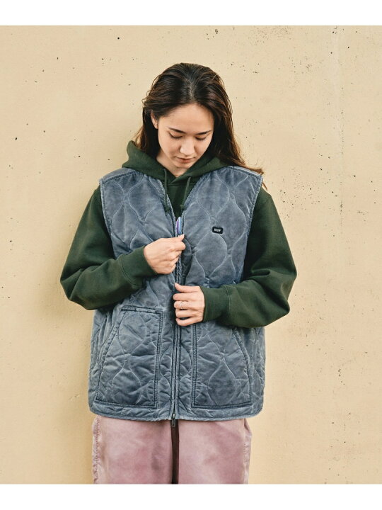 楽天市場】TIE DYE OVER VEST HUF ハフ ジャケット・アウター 