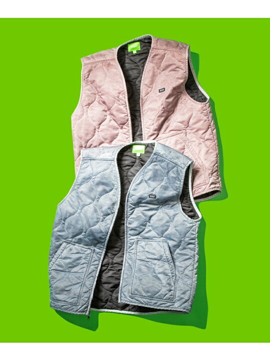 楽天市場】TIE DYE OVER VEST HUF ハフ ジャケット・アウター 
