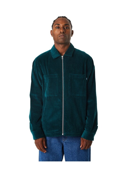 楽天市場】TWO TONE CORDUROY ZIP SHACKET / ジャケット HUF ハフ 