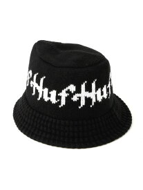 HORUS KNIT BUCKET HATHUF ハフ ハット HUF ハフ 帽子 ハット ブラック グレー【送料無料】[Rakuten Fashion]