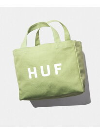 HUF OG LOGO TOTE BAG S HUF ハフ トートバッグ HUF ハフ バッグ トートバッグ ブラック グリーン ホワイト[Rakuten Fashion]