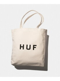 HUF OG LOGO TOTE BAG M/ HUF ハフ ロゴ トートバッグ HUF ハフ バッグ ショルダーバッグ ブラック ホワイト[Rakuten Fashion]