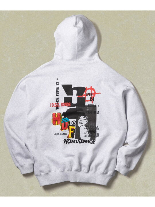楽天市場】CUT AND PASTE FLEECE HOODIE / ハフ パーカー HUF ハフ 
