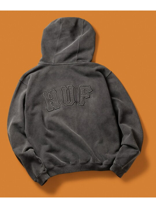 楽天市場】ARCH WIDE FULL ZIP HOODIE / HUF ハフ ジップパーカー HUF 