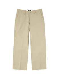 CLASSIC WIDE CHINO PANT / HUF チノパンツ HUF ハフ パンツ チノパンツ ブラック ブルー ベージュ【送料無料】[Rakuten Fashion]