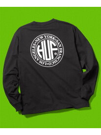 REGIONAL LS TEE/ HUF ハフ ロンT 長袖 HUF ハフ トップス カットソー・Tシャツ ホワイト グレー イエロー ブラック【送料無料】[Rakuten Fashion]