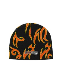 TRIBAL BEANIE HUF ハフ ビーニー HUF ハフ 帽子 ニット帽・ビーニー ネイビー オレンジ【送料無料】[Rakuten Fashion]