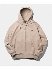 CLASSIC FLEECE FULL ZIP HOODIE HUF HUF ハフ トップス パーカー・フーディー ベージュ グリーン ピンク パープル ブラック グレー【送料無料】[Rakuten Fashion]