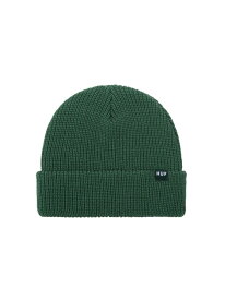 HUF SET USUAL BEANIE ハフ ビーニー HUF ハフ 帽子 ニット帽・ビーニー ブラック グリーン ネイビー パープル【送料無料】[Rakuten Fashion]