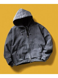 HUF eightynine WASHED FULL ZIP HOODIE/ HUF ハフ ロゴ ジップパーカー HUF ハフ トップス パーカー・フーディー グリーン パープル ブラック【送料無料】[Rakuten Fashion]