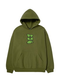 BENTON HEAVYWEIGHT FLEECE HUF ハフ スウェット HUF ハフ トップス パーカー・フーディー カーキ グレー【送料無料】[Rakuten Fashion]