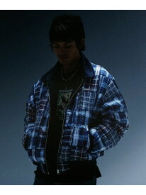 CLOTHIERS REVERSIBLE FLIGHT JACKET / HUF フライトジャケット リバーシブル HUF ハフ ジャケット・アウター MA-1 ネイビー ブラック【送料無料】[Rakuten Fashion]