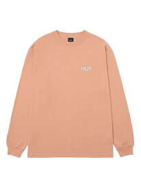 JAZZY GROOVES L/S EMB TEE HUF ハフ ロンT HUF ハフ トップス カットソー・Tシャツ ホワイト オレンジ ブラック【送料無料】[Rakuten Fashion]