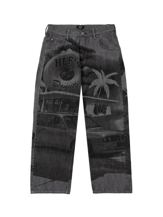 楽天市場】DRIVE THRU DENIM PANT / HUF ハフ デニムパンツ HUF ハフ 