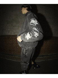 【SALE／20%OFF】PEGASUS HALF ZIP TOP / HUF ハフ ハーフジップ HUF ハフ トップス その他のトップス グレー パープル【RBA_E】【送料無料】[Rakuten Fashion]
