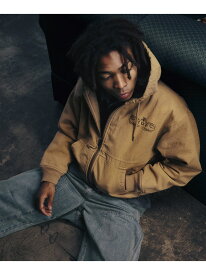 WORLDWIDE CLOTHIERS HOODED JACKET / HUF フードジャケット HUF ハフ ジャケット・アウター その他のジャケット・アウター ブラック ベージュ イエロー【送料無料】[Rakuten Fashion]