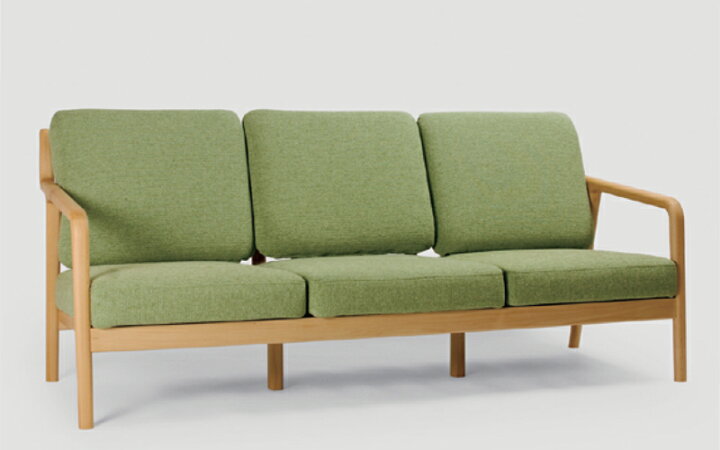 楽天市場】宮崎椅子製作所 pepe sofa 3P 村澤一晃デザイン Miyazaki 