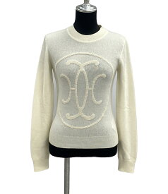 【7%OFFクーポン&500円OFFクーポン18日23:59迄】【中古】 エルメス Hリフト ロングスリーブ カシミヤニット 23AW レディース SIZE 34 (S) HERMES