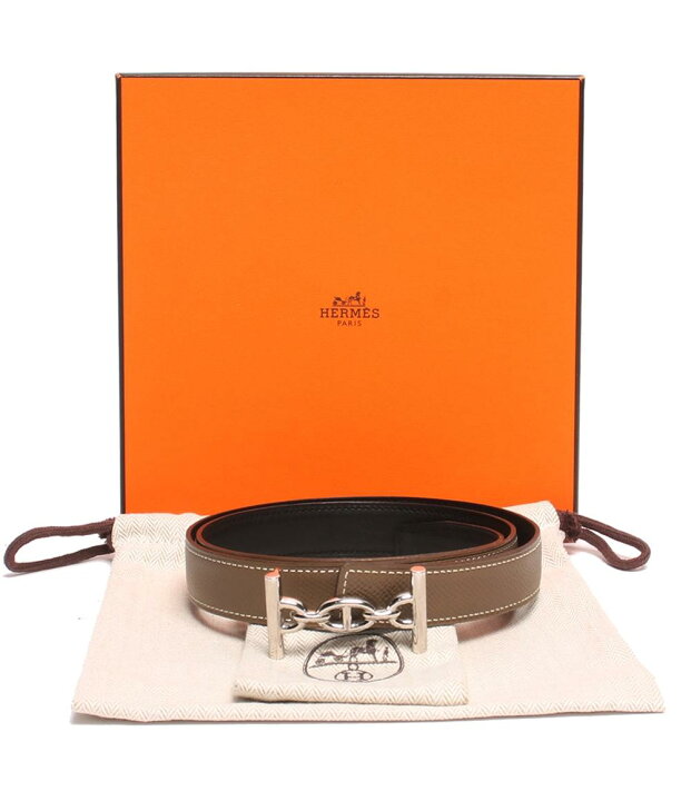 楽天市場】【中古】 エルメス レザーベルト リバーシブル Z刻印  