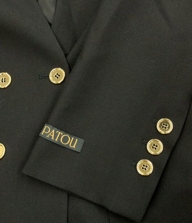 楽天市場】【中古】 美品 パトゥ ノーカラージャケット レディース  