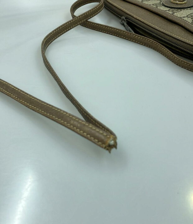 楽天市場】【中古】 訳あり グッチ ミニショルダーバッグ 斜め掛け GG  