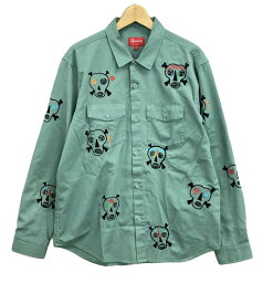 【中古】 シュプリーム 長袖シャツ Clayton Patterson Work Shirt メンズ SIZE L (L) Supreme