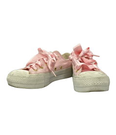 【7%OFFクーポン&500円OFFクーポン18日23:59迄】【中古】 コンバース ローカットスニーカー 厚底 レディース SIZE 22.5 (S) CONVERSE