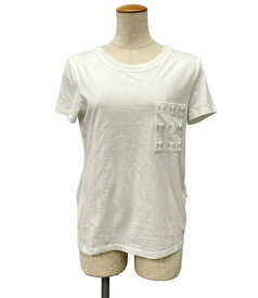 【7%OFFクーポン18日23:59迄】【中古】 エルメス パリ 半袖Tシャツ レディース SIZE 38 (M) herm?s paris
