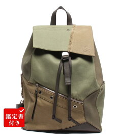 【先着クーポン24日20時〜29日1:59迄】【中古】 ロエベ リュック パズル メンズ LOEWE
