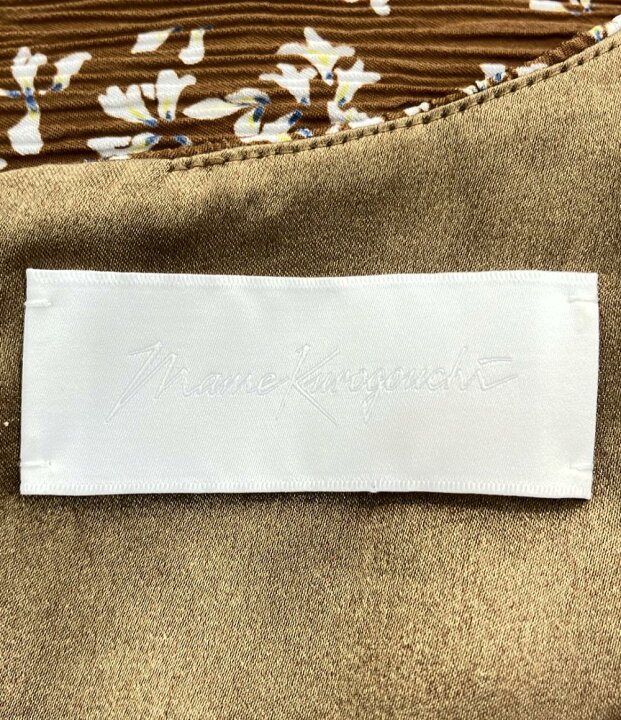 楽天市場】【中古】 美品 マメ クロゴウチ 長袖 花柄ワンピース  