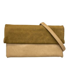 【中古】 訳あり ナノユニバース 2way クラッチバッグ セカンドバッグ ショルダーバッグ 斜め掛け レディース nano universe