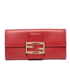 【先着クーポン16日1:59迄】【中古】 美品 フェンディ 長財布 レディース FENDI