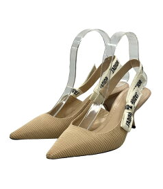 【7%OFFクーポン&500円OFFクーポン15日0時〜18日23:59迄】【中古】 クリスチャンディオール J'Adior スリングバックパンプス MD1118 レディース SIZE 36 (M) Christian Dior