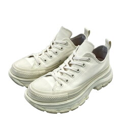 【7%OFFクーポン&500円OFFクーポン18日23:59迄】【中古】 コンバース ローカットスニーカー 厚底 レディース SIZE 24.0 (L) CONVERSE